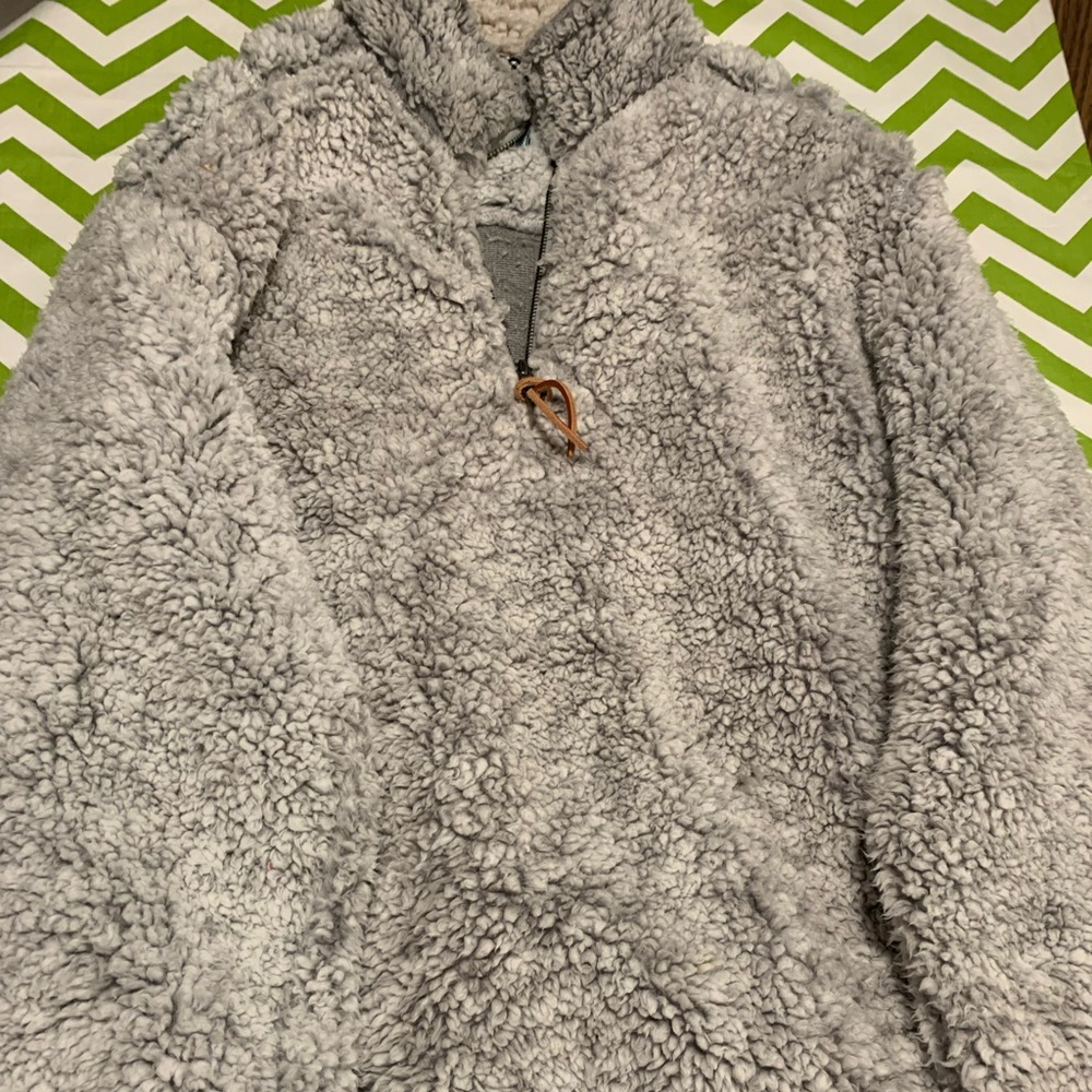 Properly Tied Sherpa Pullover Xl - image 1